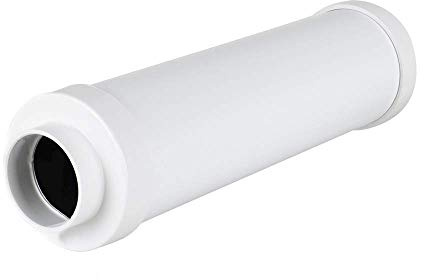 OVO ACCQP-01 Universal Muffler for Central Vacuum Systems, White