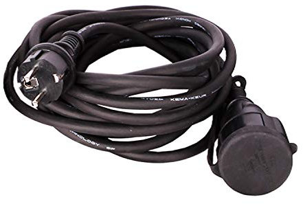 5 Meter Outdoor Verlängerung Verlängerungskabel für aussen Kabel Stromkabel Tüv GS