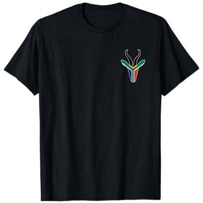 South African Rugby Bokke South Africa Flag Colors T-Shirt