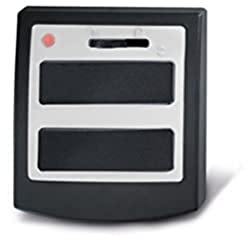 Novoferm Innentaster Signal 112 (Farbe schwarz, Starttaste, Urlaubsschalter, Dauerlicht An/Aus, aus UV-beständigem Material) TM14872001150