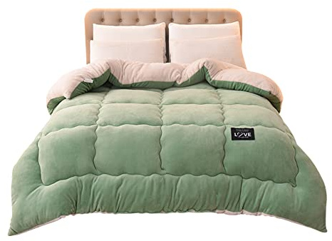 Ergocar Extra Dick Couchdecke, Flauschig Doppelgesicht Dicke Decke, Weich und Warme Plüsch Sherpa Decke, Flanneldeck für Couch, Stuhl und Bett