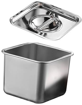 Luxshiny Frascos De Condimentos De Acero Inoxidable Tapa Almacenamiento Multifuncional Para Azúcar y Especias Jarro De Sazón Para Cocina