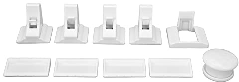Magnetisches Schubladenschloss, Magnetisches Schließsystem, Kindersicherung, Schranktürschlösser, Babysicherung, Schubladenschloss, Schlüssel-Kit