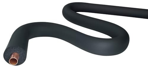 Rohrisolierung Für Klimaanlagen, Hochdichtes Nitril Isolierschlauch, Wasserrohr-Dämmschale – Schwarz(50MM*20MM*1.8M)