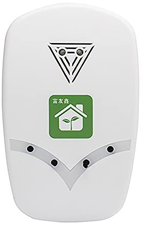 Pderlous 32 Million Negative Ion Generator Portable Plug-in Air Purifier for Bedroom Kitchen Bathroom Office UK Plug