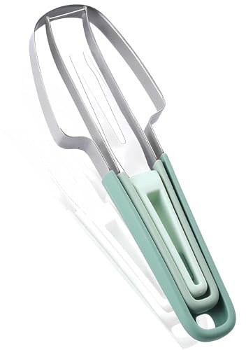 3-in-1 Watermelon Fork Slicer Cutter,Stainless Steel Watermelon Popsicle Cutter Watermelon Cutter Slicer Tool Melon Cutter Knife Portability Fruit Fork for Camping Kitchen Gadgets