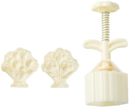 Stampo da dessert Set di stampi tradizionali a forma di fiore Set di stampi per dolci da pasticceria Texture addominale Strumenti da dessert Uso di cottura