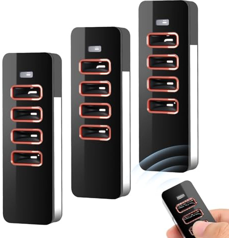 868Mhz Fernbedienung für Sommer Handsender für Sommer Pearl 4018V000,4-Kanal Garagenöffner für 4015862001900, Garagentor Fernbedienung für Sommer Torantriebe (3 Stück)