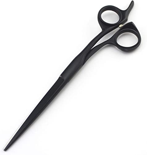 Friseurschere, 7 Zoll, japanische Friseurschere aus 440C-Edelstahl, ergonomische Fingerabdeckungen sind for Salons geeignet.(D)