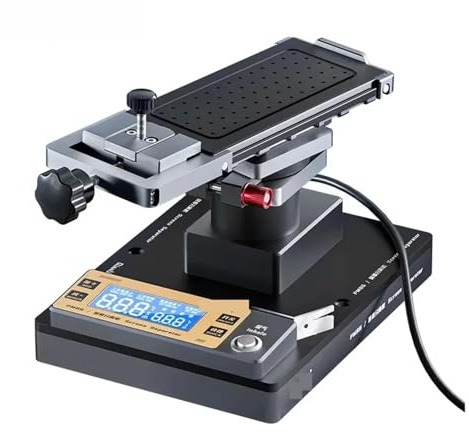 DRAUXI Kit di Riparazione del Telefono, Macchina di separazione o Schermo Universale PM86 for Telefono Cellulare, Strumento smontaggio LCD Curvo e Dritto Pieghevole, separatore Rotante