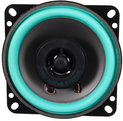 NUSITOU Altoparlanti per Auto Full Range 4 Ohm 100 W, per Porta Anteriore, Impermeabili, Prestazioni Durature per Impianti Audio Stereo in Auto