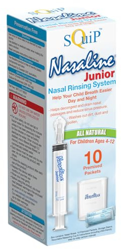 Squip Nasaline Junior Nasal Rinsing System, 3.1 Fl Oz (Pack of 1)