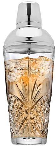 Godinger Dublin Cocktail Shaker, Martini Shaker, 17oz