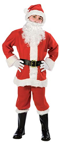 Fun World Santa Suit Child Costume, Large