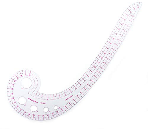 HAND ® Universelle Comma Form Curve Linie Muster Lineal