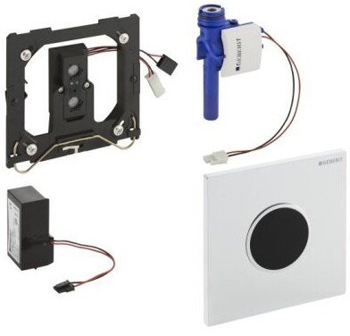Geberit 116.025.KJ.1 HyTronic Urinalelektronik Infrarot 230 Netzbetrieb Sigma10 Weiß-Glanzchrom 116025KJ1 4025416940586
