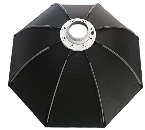 Triopo Bowens Mount 90cm / 35inch Octagonal Softbox con rejilla de panal para estudio estroboscópico, luz de flash continuo, fotografía de retrato fotográfico