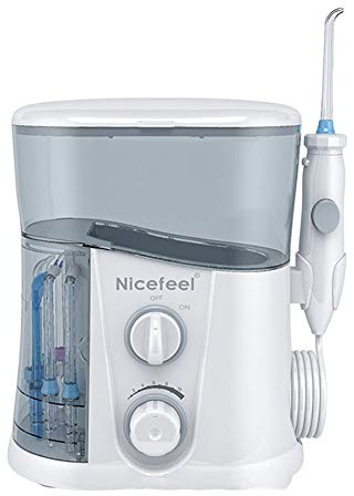 Dispositivo Elettrico Per La Pulizia Dei Denti Rossi Domestici 1000 Ml Di Grande Serbatoio D'acqua Funzione Di Disinfezione UV Impulso Ad Alta Pressione IPX7 Colore Blu E Bianco Impermeabile (grigio)
