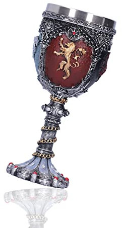 Jopwkuin 180ML Acero Inoxidable Cáliz de Dragón Cáliz de Vino Medieval de 7.1x2.8in Taza para Beber, Copas de Cóctel Góticas, Party Bar Drinkware