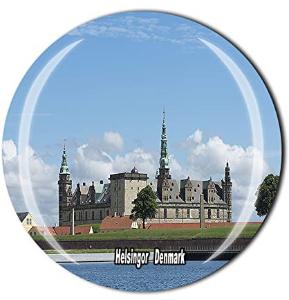 Dänemark Helsingor Kühlschrankmagnet Kristall Touristen Souvenir Geschenkkollektion Küchendekoration Kühlschrank Magnet Aufkleber