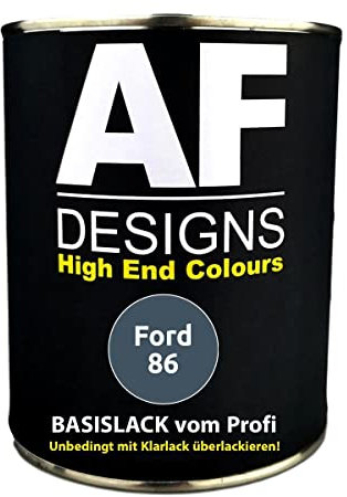 1L Autolack für Ford 86 Mistral Blue Perl Autolack Spritzfertig