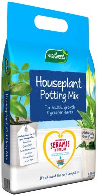 Westland Peat Free Houseplant Potting Compost Mix 8L