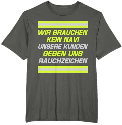 Feuerwehr Freiwillige Uniform Löschgruppe 112 Feuerwehrmann T-Shirt