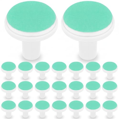 FOMIYES Baby Electric Nail File Replacement Pads 24 Pcs Grinding Heads for Infant Toddler Nail Trimmer Safe Easy to Use Universal Replacement