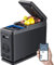 AAOBOSI Frigo Portatile per Auto 8L, Frigorifero Portatile Elettrico, Manuale&APP Controllo, 12/24V DC Frigo per Bracciolo per Viaggio, Picnic, Campeggio, Uso Home, refrigerante per compressore