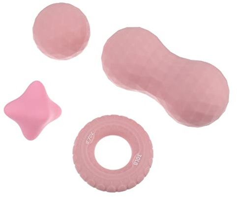 Beavorty 4-teiliges Silikon-muskelentspannungs-massageset Yoga Fitness Sport Für Beine Rücken Schulter Handfläche