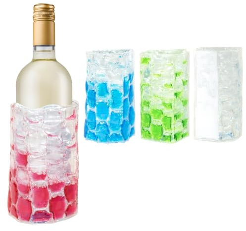 Maury's Refrigerante per Bottiglia Colorato per Mantenere le Tue Bevande Sempre Fresche Ideale per Feste Aperitivi e Cene all' Aperto Colori Assortiti