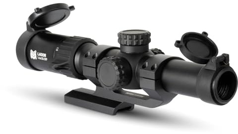 Monstrum Ladon 1-6x SFP LPVO Rifle Scope | Black | BDC-A3 Reticle