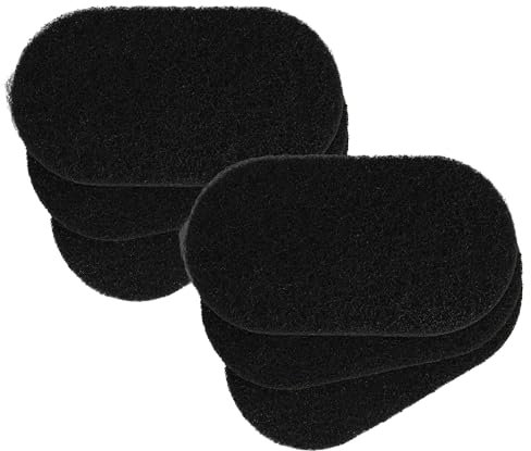 vhbw 6X Aktivkohle-Filter Ersatz für SEB/Tefal XA500024 für Fritteuse - 6,5 x 9,1 x 0,9 cm
