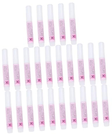 Healeved 25stücke Nagelkleber Für Künstliche Nägel Professionelles Maniküre-werkzeug Für Nageldesign Für Nail Art Dekoration Mit Strass Und Perlen Für Zuhause Und Nagelstudios