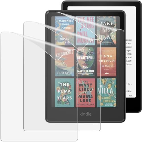 MoKo 3 Stück Schutzfolie für Kindle Paperwhite 7 Zoll 12. Generation 2024 und Kindle Colorsoft Signature Edition, Anti-Glare Premium PET-Displayschutzfolie Vollflächiger matter Displayschutz