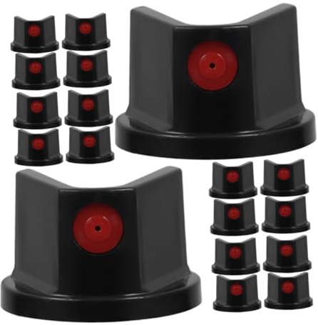 Angoily 30pcs Seamless Finish Spray Paint Tips Nozzles for Cans Wide Nozzle Modern for Beginners Professionals