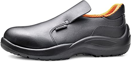 BASE S2 SRC Arbetsskor Säkerhetssko Vattentät Mikrofiber Svart, - Svart - 8 UK / 42 EU
