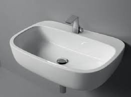 Flaminia serie Monò MN64L Lavabo 64 bianco appoggio - sospeso