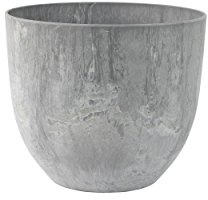 Artstone Pflanzgefäß Bola grau Ø 28 x H 24 cm