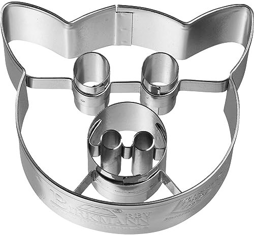 Ausstechform Schweineschnute Edelstahl, 6 cm