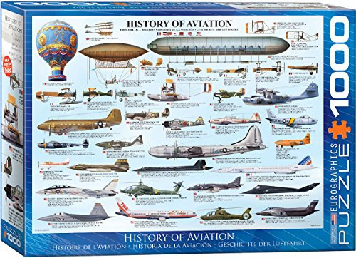 1000 Teile Puzzle Die Geschichte der Luftfahrt