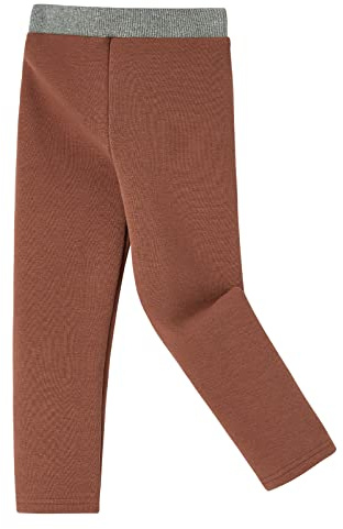 Ugitopi Girls Winter Thick Warm Long Pants Fleece Lined Leggings Toddler Thermal Cotton Leggings
