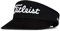 Titleist Mens Tour Visor, Black/White