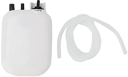 equlup Angel-Luftpumpe, Mini-Aquarium-Luftpumpe, Ultra-leise Fischglas-Sauerstoffpumpe, Quiesh Tat Fink Luftpumpen-Set, Wasserdichtes Fischerzubehör Für Salzwasser-Süßwasser-Angeln