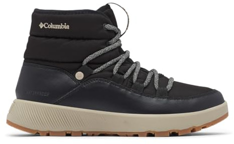 Columbia Slopeside Village Omni-Heat Mid, Stivali da neve Donna, Black/Silver Sage 2024 , 41 EU