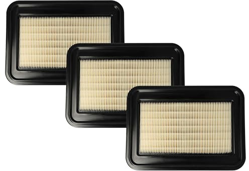 vhbw Set 3x Flachfaltenfilter kompatibel mit Nilfisk Attix 33 | 44 M-H, 33 M-H, 44 Staubsauger - Filterelement