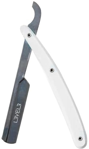 Rasoir turc Level 3 - Anti-rouille - Bord droit (Blanc)