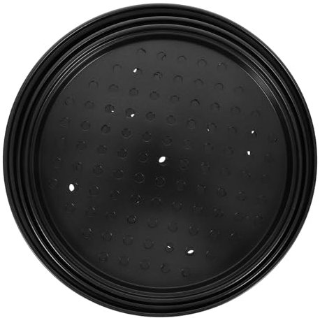 ABOOFAN Set Da 3 Pezzi Set Teglie Per Pizza Teglia Per Pizza Alla Griglia Teglia Da Cucina Teglia Da Forno Antiaderente Teglia Da Forno Fai Da Te Foglio Laminato a Freddo Black