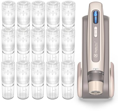 15 Stück 36-Pin Microneedling-Stift Ersatzkartuschen für Hydra Pen H3 & H5 Serum-Applikator, authentische Einweg-Ersatznadeln für Hautpflegezubehör (36-Pin, 15 Stück)