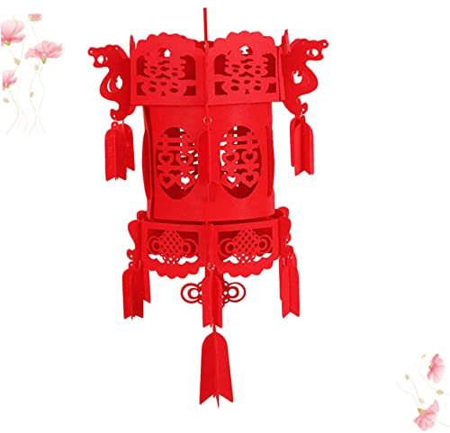 Linternas Chinas de Año Nuevo 6 linternas Chinas de año Nuevo.(26X26X44cm)